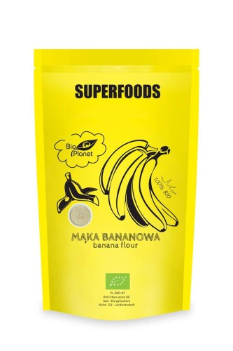 MĄKA BANANOWA BIO 200 g - BIO PLANET