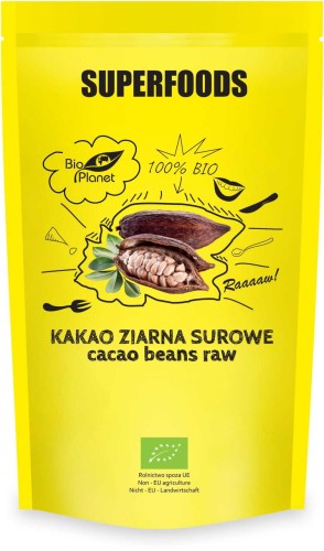 KAKAO ZIARNA SUROWE BIO 200 g