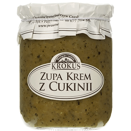 ZUPA KREM Z CUKINII BEZGLUTENOWA 470 g - KROKUS.