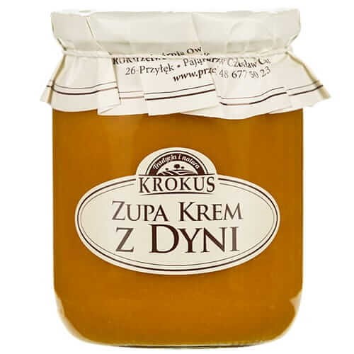 ZUPA KREM Z DYNI BEZGLUTENOWA 470 g - KROKUS.