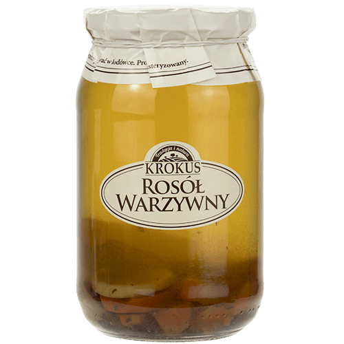 ROSÓŁ WARZYWNY BEZ DODATKU CUKRU BEZGLUTENOWY 810 ml - KROKUS .