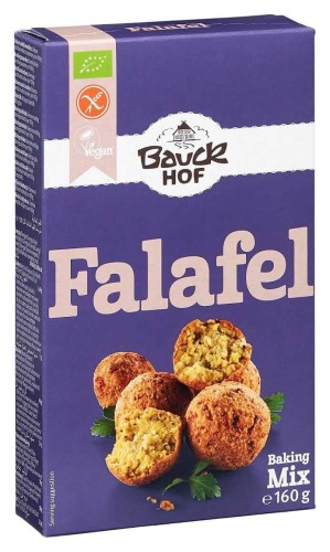 MIESZANKA NA FALAFEL BEZGLUTENOWA BIO 160 g - BAUCK HOF.