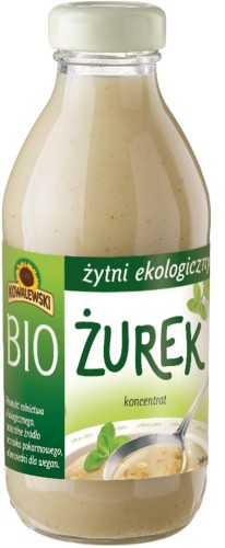 ŻUREK ŻYTNI KONCENTRAT BIO 320 ml - KOWALEWSKI