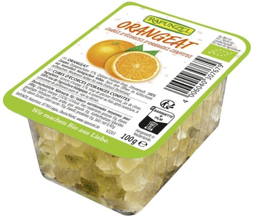 SKÓRKA POMARAŃCZY KANDYZOWANA BIO 100 g - RAPUNZEL