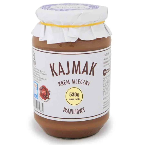 KAJMAK O SMAKU WANILIOWYM 530 g - POLDER