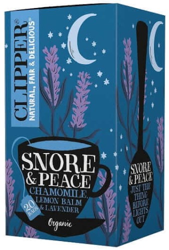 HERBATKA Z MELISĄ I LAWENDĄ (SNORE &amp; PEACE) BIO (20 x 1,5 g) 30 g - CLIPPER