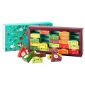 KALENDARZ ADWENTOWY CHEST (HERBATY I HERBATKI) BIO PIRAMIDKI (13 SMAKÓW) (25 x 2 g) 50 g - ENGLISH TEA SHOP ORGANIC (PRODUKT SEZONOWY)