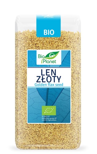 LEN ZŁOTY BIO 400 g - BIO PLANET