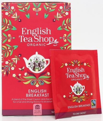 HERBATA ENGLISH BREAKFAST FAIR TRADE BIO (20 x 2,5 g) 50 g - ENGLISH TEA SHOP