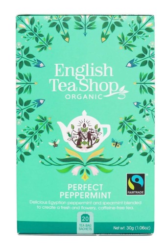 HERBATKA MIĘTOWA BIO (20 x 1,5 g) 30 g - ENGLISH TEA SHOP