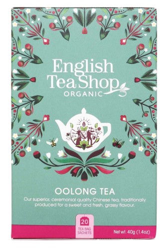 HERBATA OOLONG BIO (20 x 2 g) 40 g - ENGLISH TEA SHOP