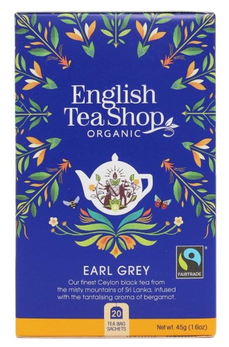HERBATA EARL GREY BIO (20 x 2,25 g) 45 g - ENGLISH TEA SHOP