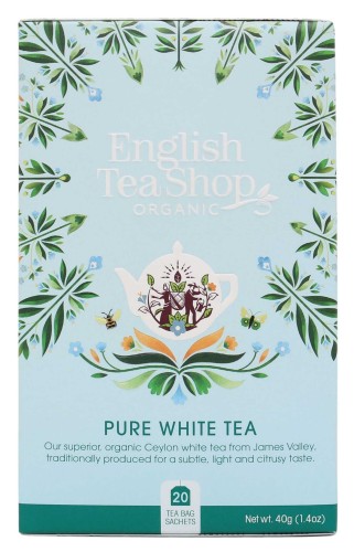 HERBATA BIAŁA BIO (20 x 2 g) 40 g - ENGLISH TEA SHOP