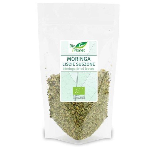 MORINGA LIŚCIE SUSZONE BIO 50 g - BIO PLANET