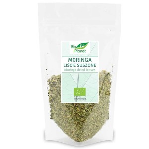 MORINGA LIŚCIE SUSZONE BIO 100 g - BIO PLANET