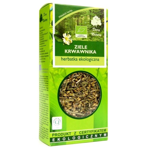HERBATKA ZIELE KRWAWNIKA BIO 50 g - DARY NATURY.