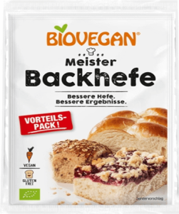 Drożdże Suszone Bezglutenowe Bio (3 X 7 g) 21 g - Biovegan