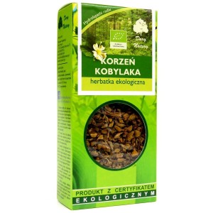 Herbatka z Korzenia Kobylaka Bio 50 g - Dary Natury