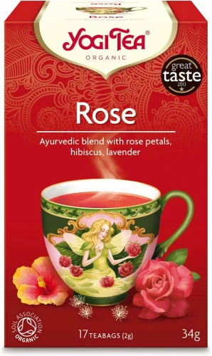HERBATKA TAO ROSE BIO (17 x 2 g) 34 g - YOGI TEA.
