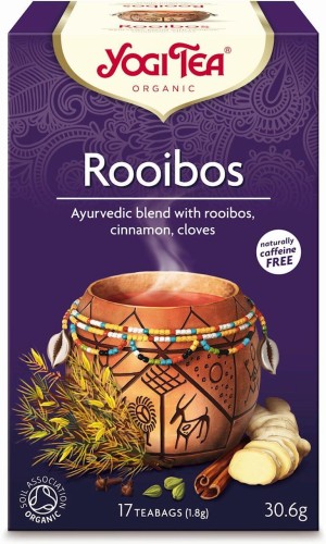 HERBATKA ROOIBOS Z CYNAMONEM I GOŹDZIKAMI BIO (17 x 1,8 g) 30,6 g - YOGI TEA