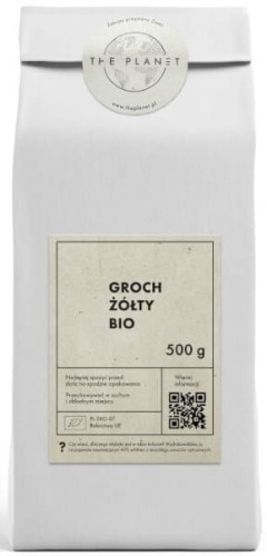 GROCH ŻÓŁTY BIO 500 g - THE PLANET