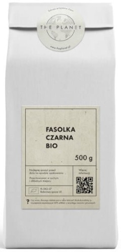 FASOLKA CZARNA BIO 500 g - THE PLANET