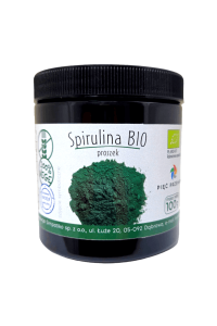 SPIRULINA BEZGLUTENOWA BIO  PROSZEK 100 g - PIĘĆ PRZEMIAN