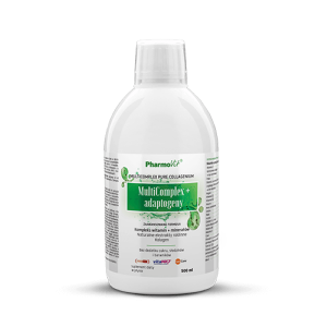 SUPLEMENT DIETY MULTICOMPLEX + ADAPTOGENY W PŁYNIE BEZGLUTENOWY 500 ml - PHARMOVIT
