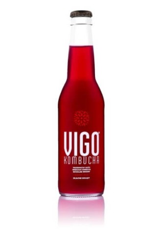 KOMBUCHA JAGODA ACAI BEZGLUTENOWA 330 ml - VIGO