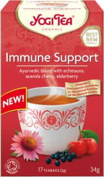 HERBATKA NA ODPORNOŚĆ (IMMUNE SUPPORT) BIO (17 x 2 g) 34 g - YOGI TEA