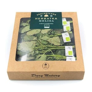 HERBATKA LIOFILIZOWANA MELISA BIO (10 x 1 g) 10 g - DARY NATURY