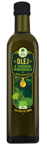 OLEJ Z NASION WIESIOŁKA TŁOCZONY NA ZIMNO BIO 250 ml - DARY NATURY