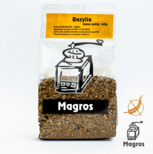 BAZYLIA BEZGLUTENOWA 40 g - MAGROS