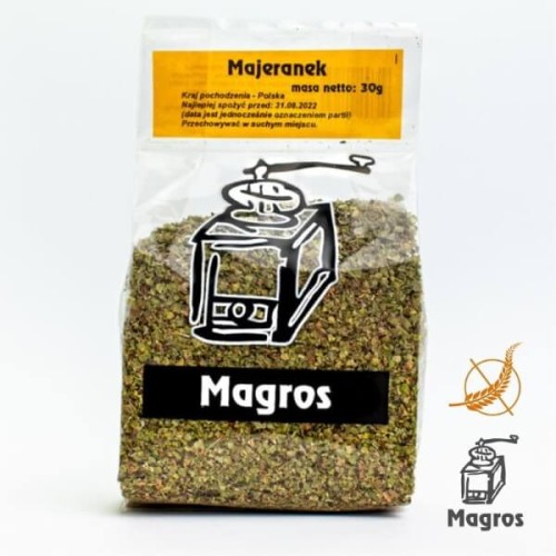 MAJERANEK BEZGLUTENOWY 30 g - MAGROS