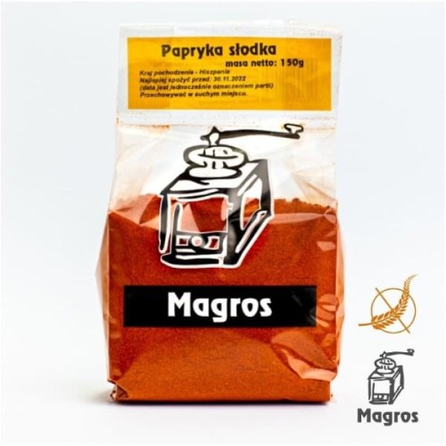 PAPRYKA SŁODKA BEZGLUTENOWA 150 g - MAGROS