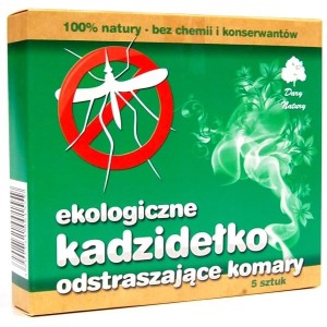 KADZIDEŁKO ODSTRASZAJĄCE KOMARY BIO (5 szt) - DARY NATURY (PRODUKT SEZONOWY)