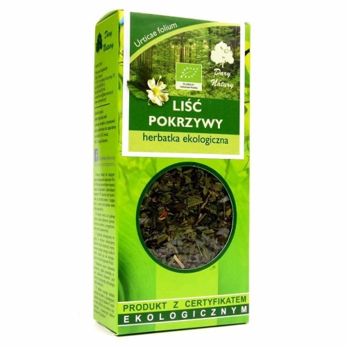 HERBATKA LIŚĆ POKRZYWY BIO 25 g - DARY NATURY