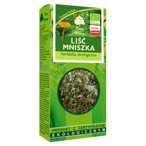 HERBATKA LIŚĆ MNISZKA BIO 25 g - DARY NATURY