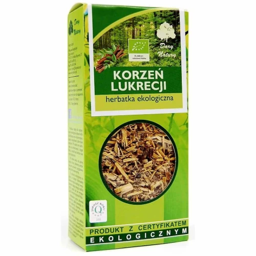 HERBATKA KORZEŃ LUKRECJI BIO 50 g - DARY NATURY