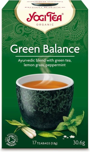 HERBATA ZIELONA RÓWNOWAGA (GREEN BALANCE) BIO (17 x 1,8 g) 30,6 g - YOGI TEA