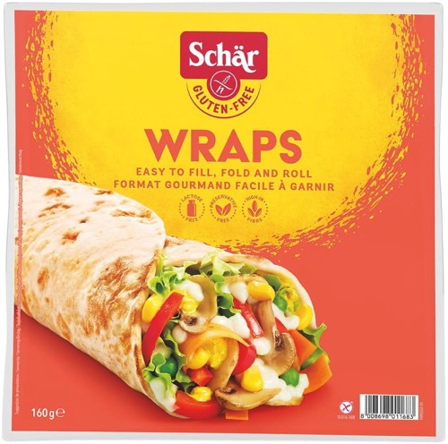 WRAPS BEZGLUTENOWE 160 g - SCHAR