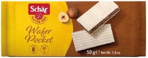 WAFELKI ORZECHOWE BEZGLUTENOWE 50 g - SCHAR