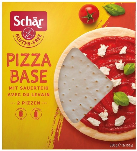 SPODY DO PIZZY BEZGLUTENOWE (2X150 g) 300 g - SCHAR