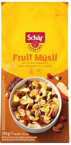 MUSLI OWOCOWE BEZGLUTENOWE 375 g - SCHAR