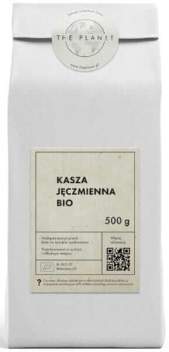 KASZA JĘCZMIENNA BIO 500 g - THE PLANET.