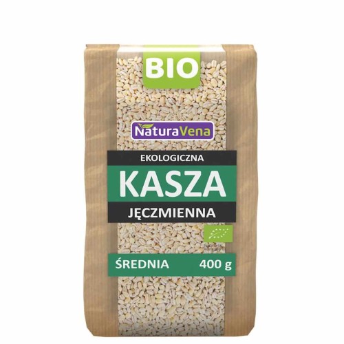 KASZA JĘCZMIENNA BIO 400 g - NATURAVENA