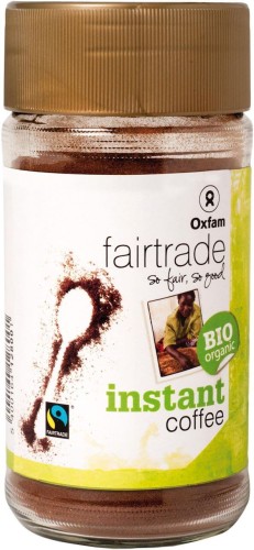 KAWA ROZPUSZCZALNA ARABICA:ROBUSTA TANZANIA FAIR TRADE BIO 100 g - OXFAM
