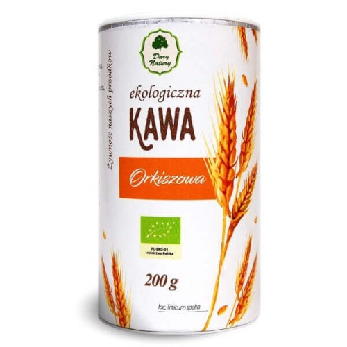 KAWA ZBOŻOWA ORKISZOWA BIO 200 g - DARY NATURY