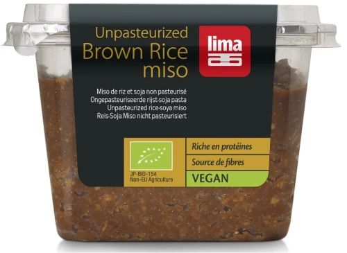 MISO BROWN RICE (PASTA Z SOI I RYŻU BRĄZOWEGO) BIO 300 g - LIMA