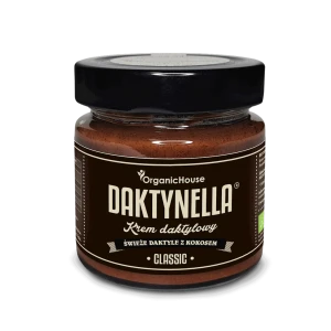 Krem Kokosowo - Daktylowy Classic Bezglutenowy Bio 190 g - Organic House